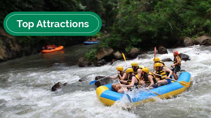 White Water Rafting with Ubud Tour